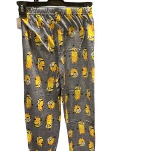 Minion Boys Pajama Pants Lightweight, Soft XL 14